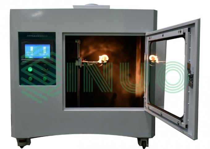 IEC60950-1 2005 1mL/Min Hot Flaming Oil Test Gerät-Entflammbarkeits-Test 0