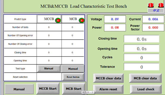 Leistungsschalter IEC60898-1 mechanisch und Prüfmaschine der elektrischen Lebensdauer 0