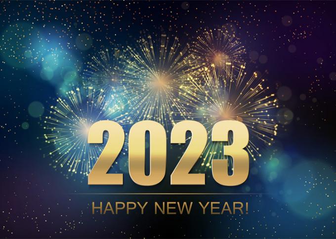 neueste Unternehmensnachrichten über Guten Rutsch ins Neue Jahr! Ihnen positive neue Anfänge im Jahre 2023 wünschen!  0