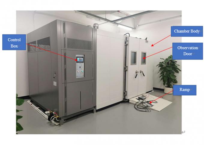 IEC 1251 Kammer für konstante Temperatur und Luftfeuchtigkeit mit PLC-Steuerung für die Prüfung von Solarkollektoren 2