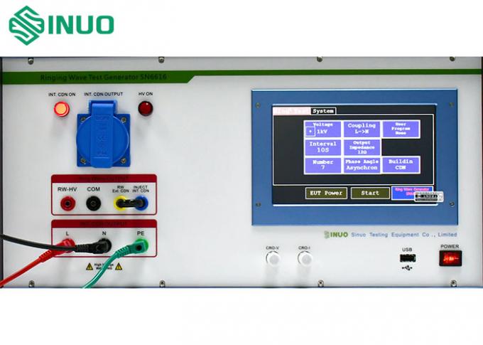 IEC 61000-4-12 Ringwellen-Signalprüfgenerator EMV-Tester in Niederspannungsleitungen 0