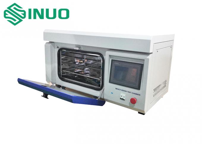 IEC60068 Umwelttestkammer Edelstahlplatte Xenonlampe Simulationssolarstrahlung Alterungstestkammer 0