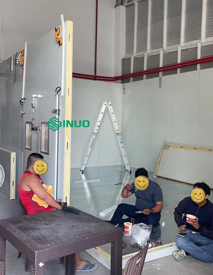 aktueller Firmenfall über Das Energieeffizienz-Testsystem für Tischventilatoren ohne Klingen ist in den Philippinen fertiggestellt  0
