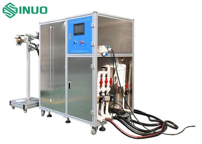 IEC60529-2013 IPX3/4/5/6 Spray-Düse und Schlauch-Düsen-Wasser-Spray-Test-System 1