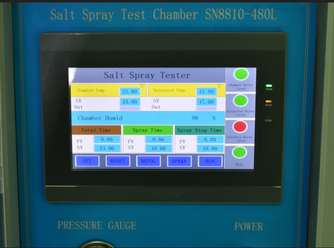 Salz-Sprühnebel-Test-Kammer 480L Iecs 60068-2-11 für Korrosions-Festigkeitsprüfung 1