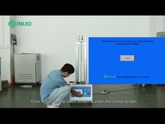 Leuchtstoff Lampenfassungs-axiale Kraft-Prüfvorrichtungs-Himmelskörper-Testgerät Iecs 60598-1