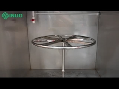 Iec 60529 2013 wasserdichte Test-Kammer IPX1 IPX2 mit Tropfenfänger-Brett LCD-Prüfer