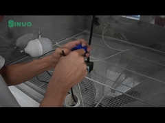 Sand- und Staubtestkammer aus Edelstahl IEC60529