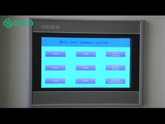 IEC 60529 IPX1/2/3/4/5/6 Umfassende Wasserdurchlässigkeitsprüfungskammer 1000L Wasserdichte Prüfung