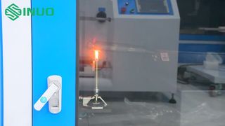 Kochgeschirrgriff-Brenntestmaschine BS EN 12983-1 SPS-gesteuerte Laborausrüstung