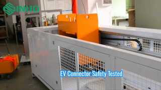 UL 2594 Drive-Over-Reifentestsystem für EV-Ladeanschlüsse mit SPS-Steuerung