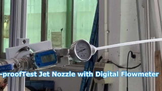 IPX5-Strahldüsenset mit digitalem Durchflussmesser SN447B