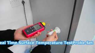 Sehen Sie die Oberflächentemperatur in Echtzeit! | Demo zur Oberflächentemperatursonde nach IEC 60335-2-6